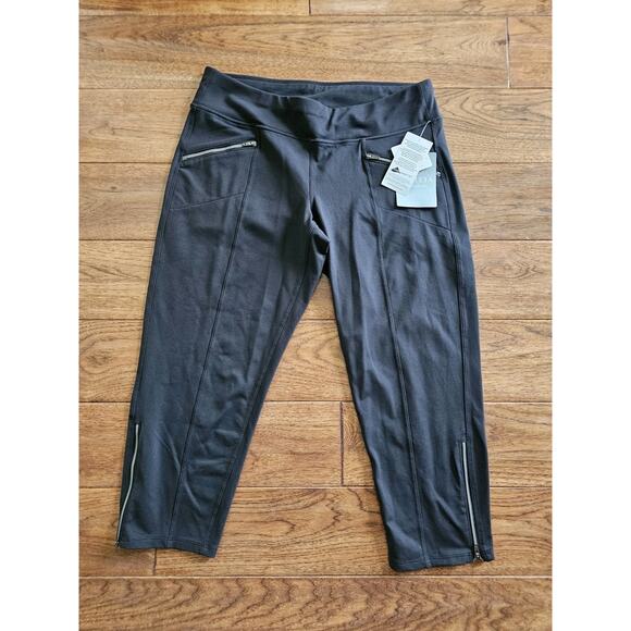 Athleta Metro Ankle Pant Women's Size S NWT Black Athlesure Fitness UPF 50 - Picture 1 of 9